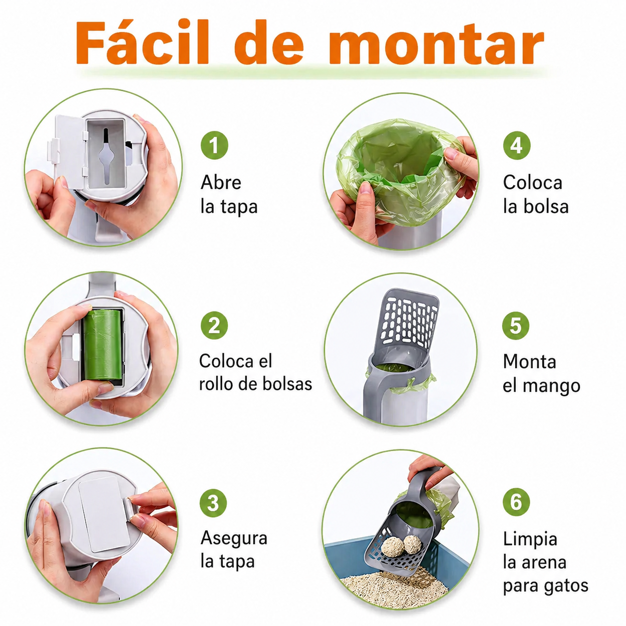 Recogedor de Arena para Gato