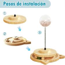 Popet Juguete Gato Interactivo Spin Ball