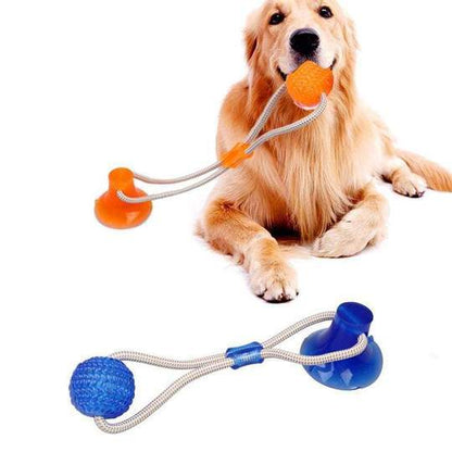 Juguete para perros con ventosa adesiva