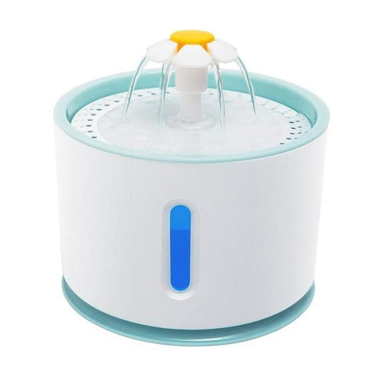 Fuente de agua LED para mascotas